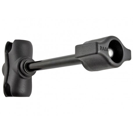 RAM Short Double Socket Arm with Retention Knob for 1" Balls (Overall Length: 2.38")
