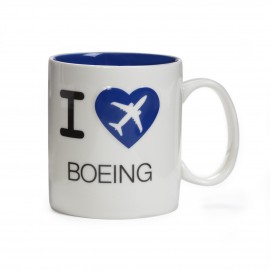 I Love Boeing Mug