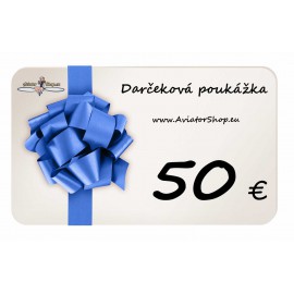 Darčeková poukážka 50 €